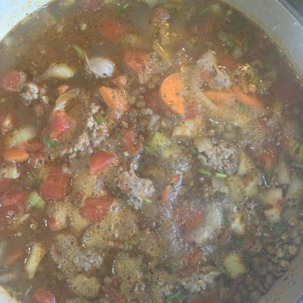 Lentil and Sausage Soup