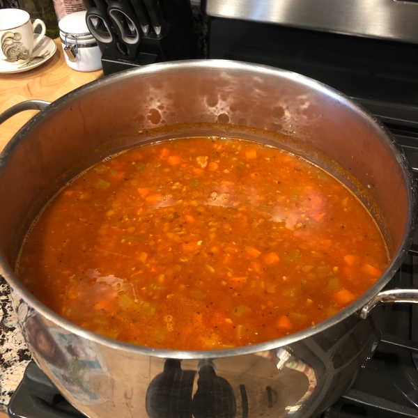 Lentil and Sausage Soup