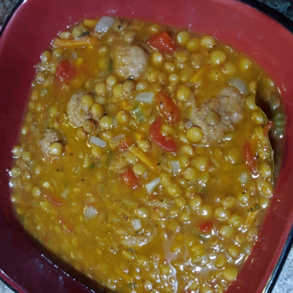 Lentil and Sausage Soup