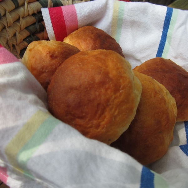 Sour Cream and Chive Rolls