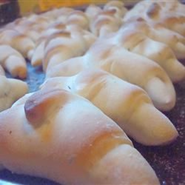 Sour Cream and Chive Rolls
