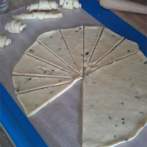 Sour Cream and Chive Rolls