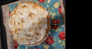 Coconut Cream Meringue Pie