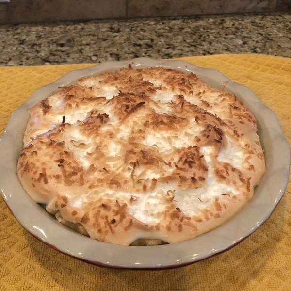 Coconut Cream Meringue Pie