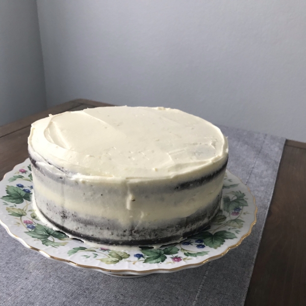 Chai Tea Cake with Ginger Cream Cheese Frosting