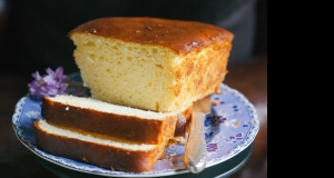 Triple Lemon Pound Cake