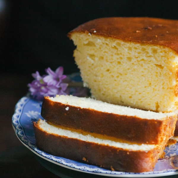 Triple Lemon Pound Cake