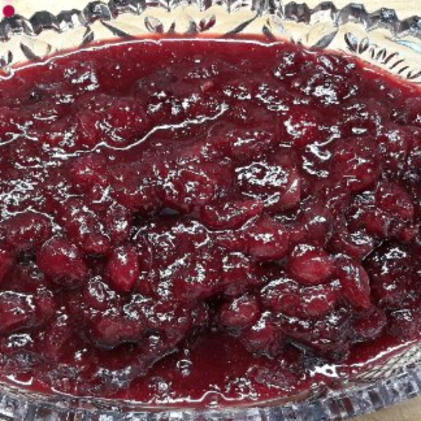 Spiced Orange Cranberry Sauce