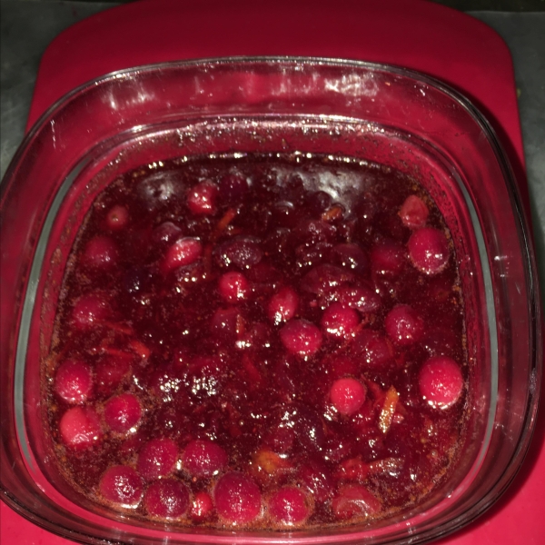 Spiced Orange Cranberry Sauce