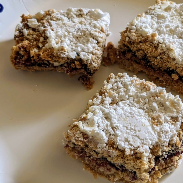 Delicious Raspberry Oatmeal Cookie Bars