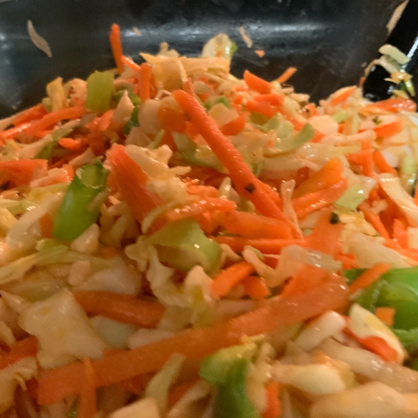 Colorful Coleslaw with a Kick