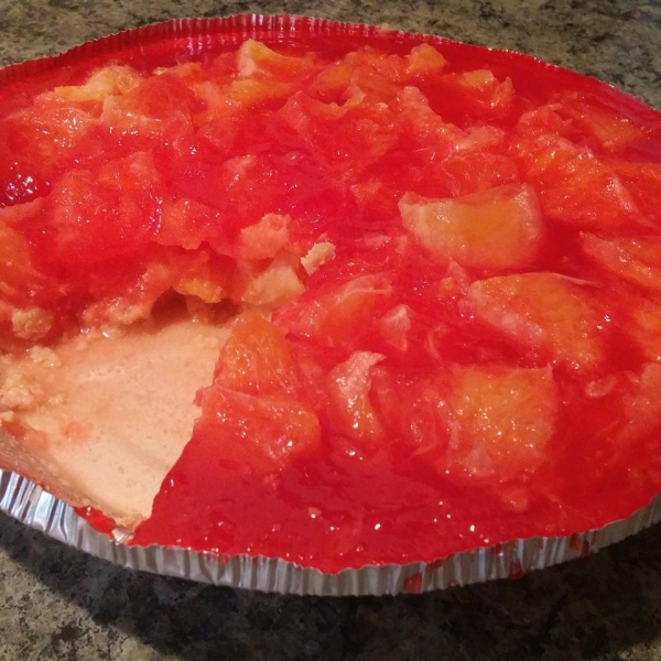 Sparkling Grapefruit Pie