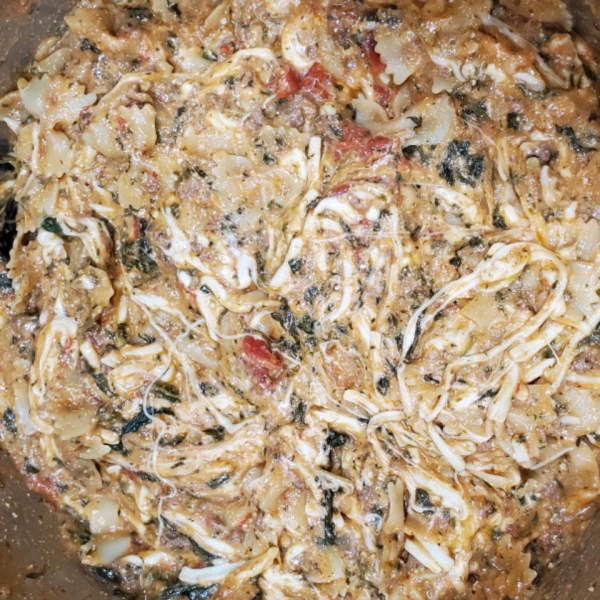 Pressure Cooker Messy Lasagna