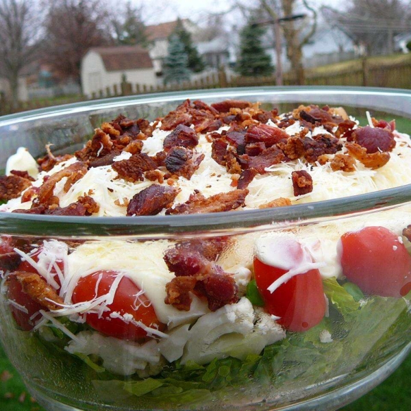 Miss Betty's 24 Hour Lettuce Salad