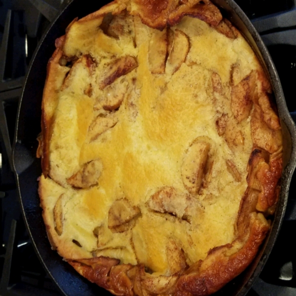 Oven Pancake with Apples