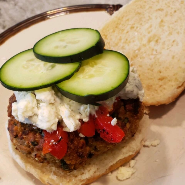 Greek Turkey Burgers