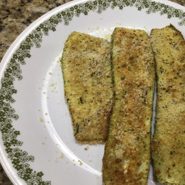 Parmesan Fried Zucchini