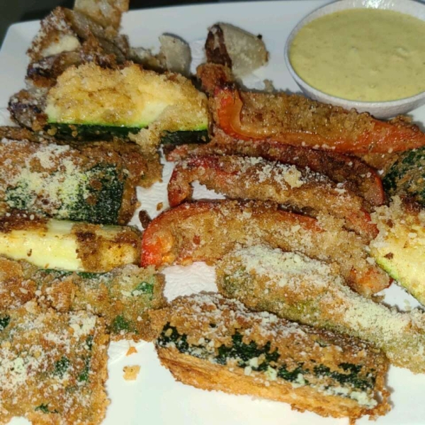 Parmesan Fried Zucchini