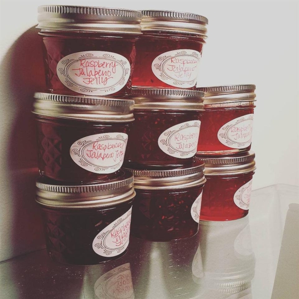 Raspberry Jalapeno Jelly
