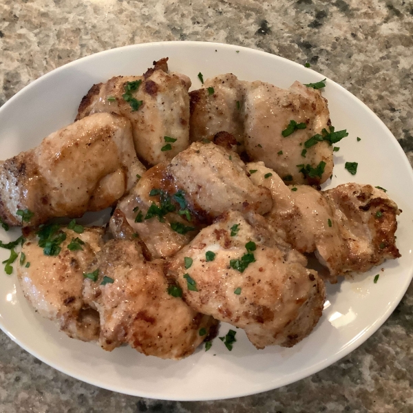 Easy Baked Chicken Thighs