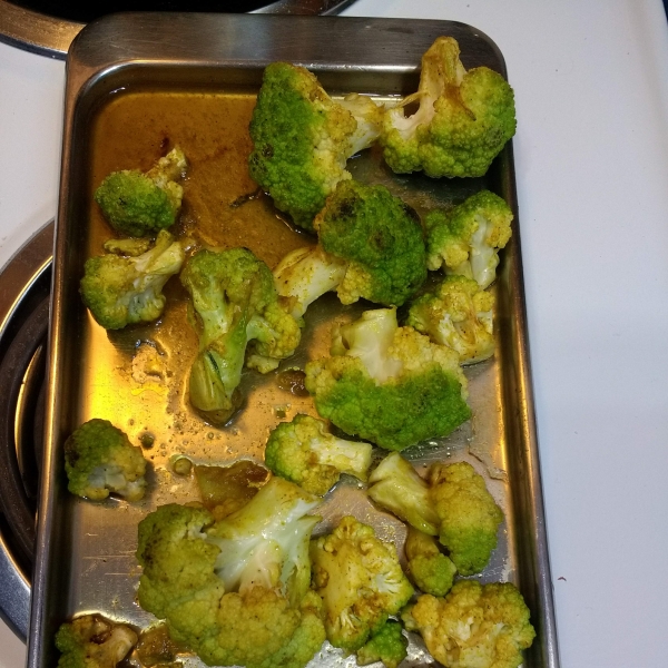 Easy Roasted Cauliflower