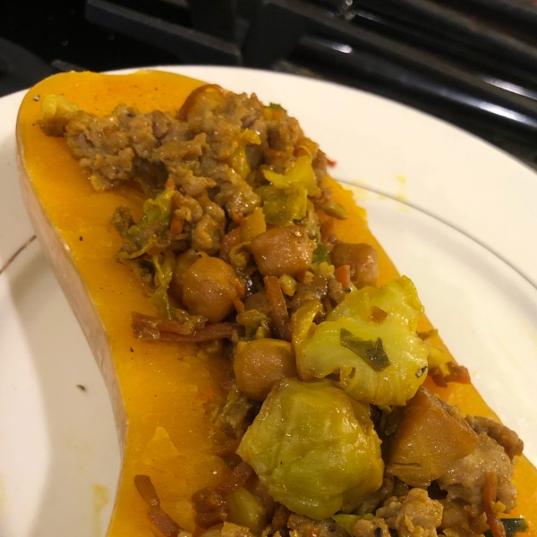 Stuffed Butternut Squash