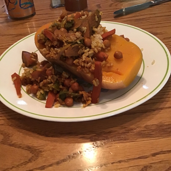 Stuffed Butternut Squash