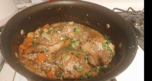 Chicken Thigh Jjimdak (Korean Braised Chicken)