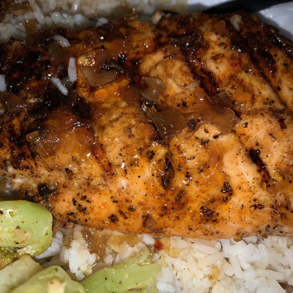 Sweet Glazed Salmon