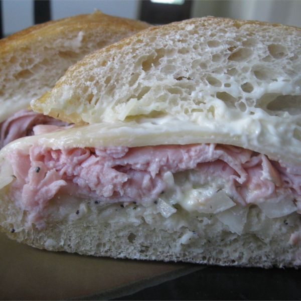 Hot Ham and Cheese Sandwiches