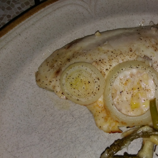 Baked Tilapia in Garlic and Olive Oil