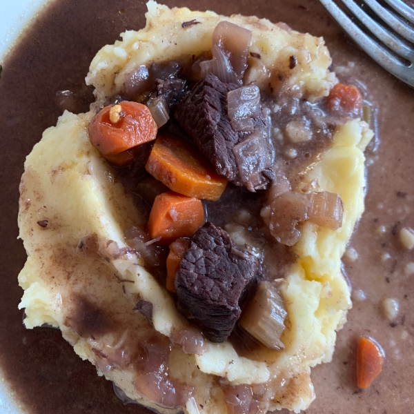 Beef Bourguignon Without the Burgundy