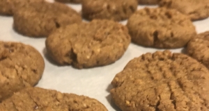 Peanut Butter Bliss Cookies - Vegan, Gluten-Free, No-Sugar-Added