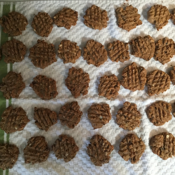 Peanut Butter Bliss Cookies - Vegan, Gluten-Free, No-Sugar-Added