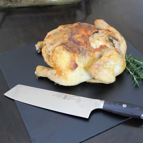 Juicy Lemon-Rosemary Roast Chicken