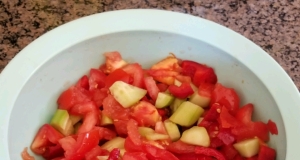 Tomato and Pepper Salad