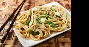 Cold Sesame Noodles with Spicy Peanut Sauce