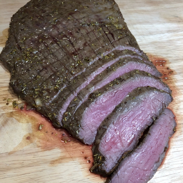 Grilled Balsamic And Soy Marinated Flank Steak - Easy Cook Find