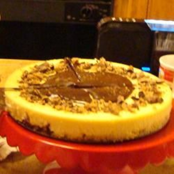 Toffee Chunk Cheesecake