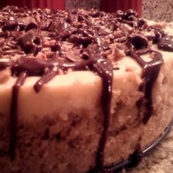 Toffee Chunk Cheesecake