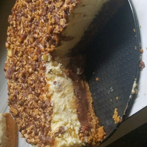 Toffee Chunk Cheesecake