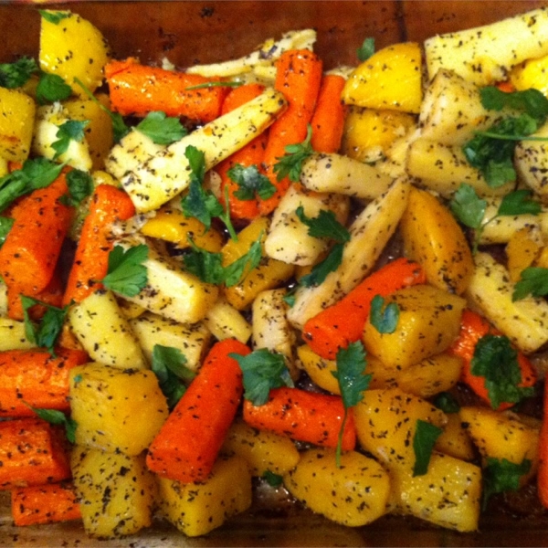 Roasted Winter Root Vegetables