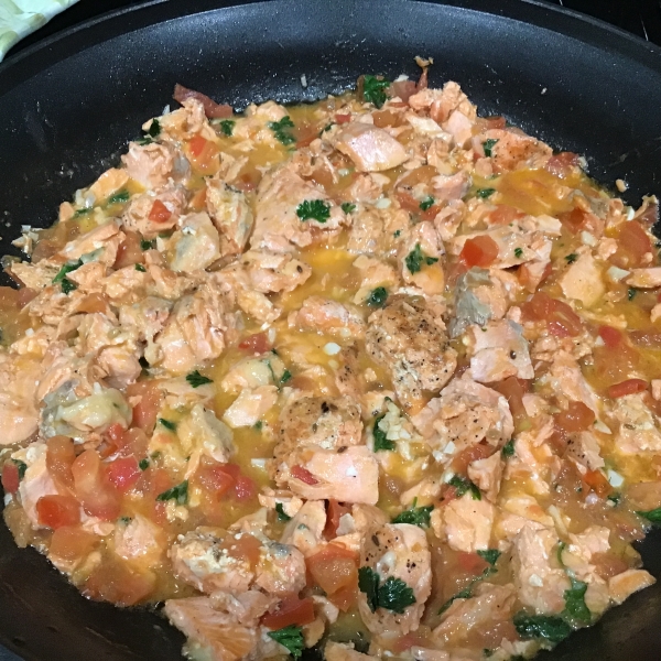 Salmon with Tomatoes