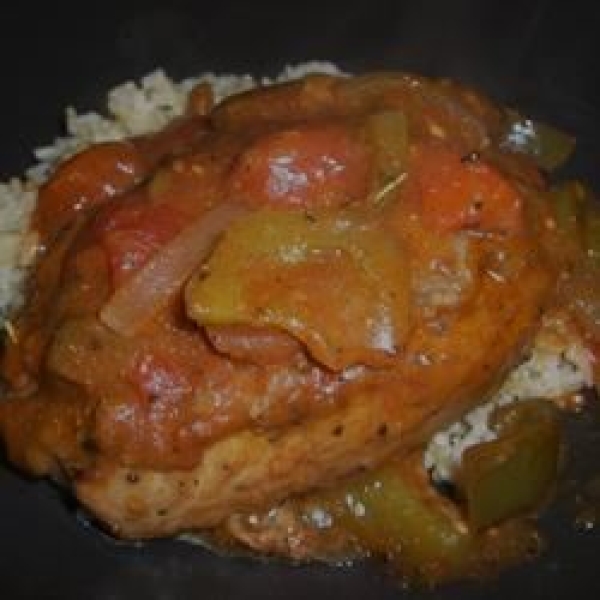 Tomato-Smothered Pork Chops