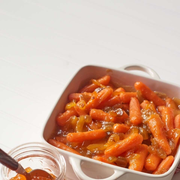 Carrots with Apricot Preserves