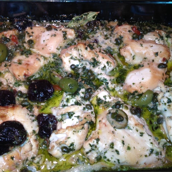 Easy Chicken Marbella