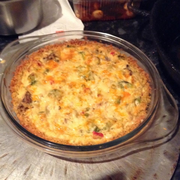 Tofu Quiche with Broccoli