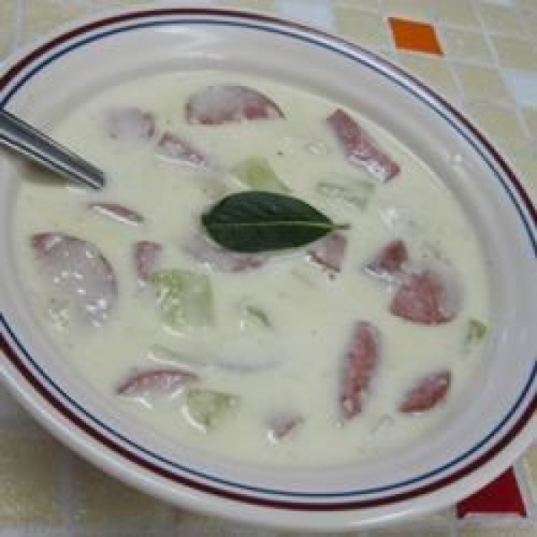 Potato and Turkey Sausage Soup