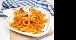 Spicy Roasted Butternut Squash Noodles