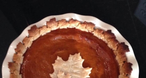 Vanilla Pumpkin Pie